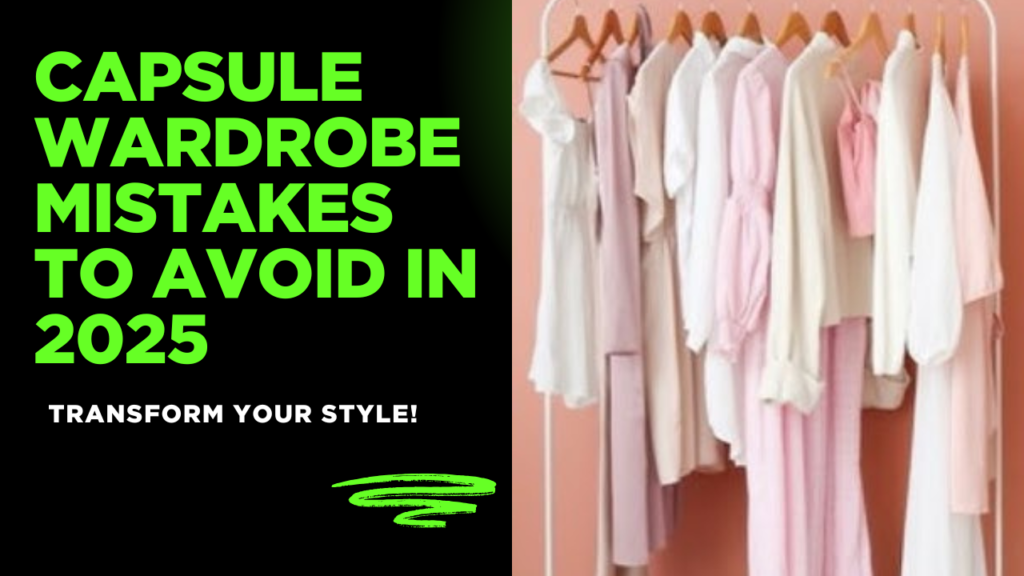 Capsule Wardrobe Mistakes to Avoid in 2025