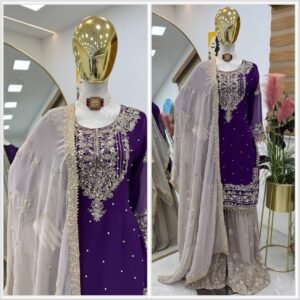 Elegant Sharara suit